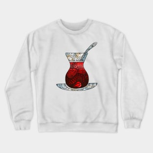 Çay Red Crewneck Sweatshirt